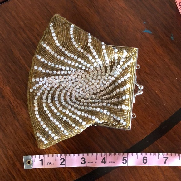 Parfois Gold and silver clutch - Picture 6 of 6